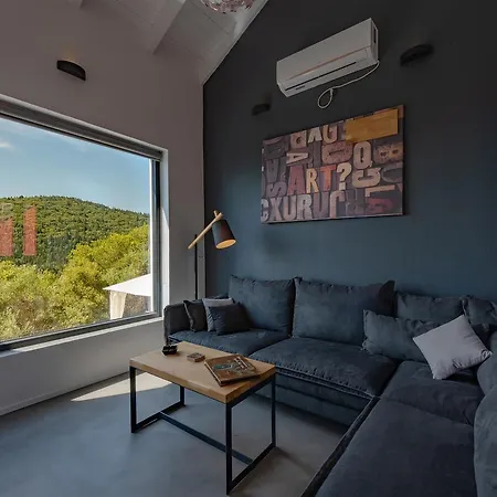 Agata Art Sea View Private Pool Fiskardo Kefalonia Villa *
