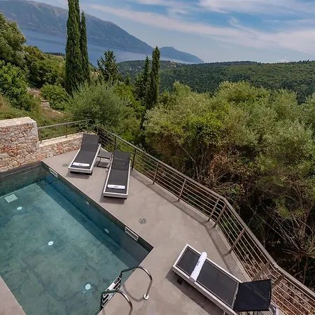 Agata Art Sea View Private Pool Fiskardo Kefalonia Katsarata